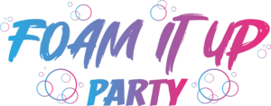 Foam It Up Party Logo